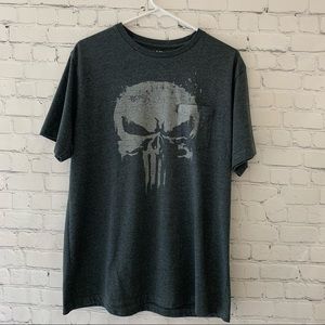 Marvel Punisher graphic pocket tee shirt